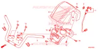 GUIDON pour Honda FOURTRAX 420 RANCHER 4X4 ES CAMO de 2015