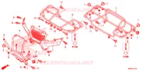 SUPPORT pour Honda FOURTRAX 420 RANCHER 4X4 ES CAMO de 2015