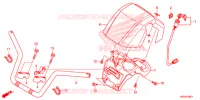 GUIDON pour Honda FOURTRAX 420 RANCHER 4X4 ES de 2015