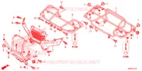 SUPPORT pour Honda FOURTRAX 420 RANCHER 4X4 ES de 2015