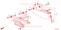 TRIANGLES AVANT pour Honda FOURTRAX 420 RANCHER 4X4 ES de 2015