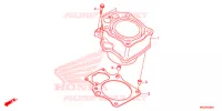 CYLINDRE pour Honda FOURTRAX 420 RANCHER 4X4 ES de 2015