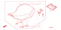 SELLE pour Honda FOURTRAX 420 RANCHER 4X4 Electric Shift CAMO de 2007