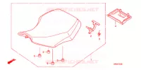 SELLE pour Honda FOURTRAX 420 RANCHER 4X4 Electric Shift de 2008