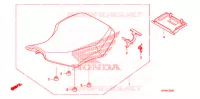 SELLE pour Honda FOURTRAX 420 RANCHER 4X4 Electric Shift de 2009