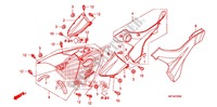 COUVERCLE LATERAL   CAPOT DE RESERVOIR pour Honda FOURTRAX 420 RANCHER 4X4 FGA de 2009