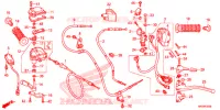 COMMODO   LEVIER   CABLE pour Honda FOURTRAX 420 RANCHER 4X4 Manual Shift de 2014