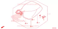 SELLE pour Honda FOURTRAX 420 RANCHER 4X4 Manual Shift de 2015