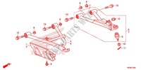 TRIANGLES AVANT pour Honda FOURTRAX 420 RANCHER 4X4 Manual Shift CAMO de 2016