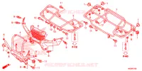 SUPPORT pour Honda FOURTRAX 420 RANCHER 4X4 Manual Shift de 2016