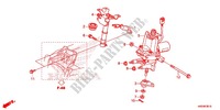 ARBRE DE DIRECTION (EPS) pour Honda FOURTRAX 420 RANCHER 4X4 EPS Manual Shift CAMO de 2014