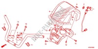 GUIDON pour Honda FOURTRAX 420 RANCHER 4X4 EPS Manual Shift CAMO de 2014