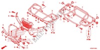 SUPPORT pour Honda FOURTRAX 420 RANCHER 4X4 EPS Manual Shift CAMO de 2014