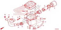 FILTRE A AIR pour Honda FOURTRAX 420 RANCHER 4X4 EPS Manual Shift CAMO de 2014