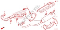 SILENCIEUX D'ECHAPPEMENT pour Honda FOURTRAX 420 RANCHER 4X4 EPS Manual Shift CAMO de 2014