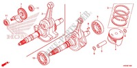 VILEBREQUIN   PISTON pour Honda FOURTRAX 420 RANCHER 4X4 EPS Manual Shift de 2014