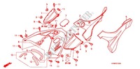 CARENAGE ARRIERE pour Honda FOURTRAX 420 RANCHER 4X4 Manual Shift CAMO de 2007