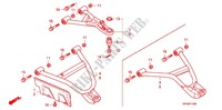 TRIANGLES AVANT pour Honda FOURTRAX 420 RANCHER 4X4 Manual Shift CAMO de 2007