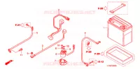 BATTERIE pour Honda FOURTRAX 420 RANCHER 4X4 Manual Shift de 2007