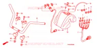 GUIDON (1) pour Honda FOURTRAX 420 RANCHER 4X4 Manual Shift de 2007