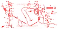 LEVIER DE GUIDON   CABLE   COMMODO pour Honda FOURTRAX 420 RANCHER 4X4 Manual Shift de 2007
