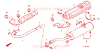 SILENCIEUX D'ECHAPPEMENT pour Honda FOURTRAX 420 RANCHER 4X4 Manual Shift de 2007