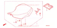 SELLE pour Honda FOURTRAX 420 RANCHER 4X4 Manual Shift de 2007