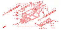 CADRE pour Honda FOURTRAX 420 RANCHER 4X4 de 2008