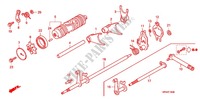 BARILLET DE SELECTION pour Honda FOURTRAX 420 RANCHER 4X4 Manual Shift de 2008