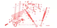 ARBRE A CAMES   SOUPAPE pour Honda FOURTRAX 420 RANCHER 4X4 Manual Shift de 2010
