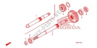 ARBRE DE SORTIE pour Honda FOURTRAX 420 RANCHER 4X4 Manual Shift de 2010