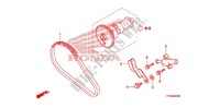 CHAINE DE DISTRIBUTION   TENDEUR pour Honda FOURTRAX 420 RANCHER 4X4 Manual Shift de 2010