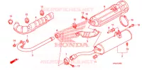 SILENCIEUX D'ECHAPPEMENT pour Honda FOURTRAX 420 RANCHER 4X4 Manual Shift de 2010