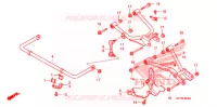BRAS ARRIERE pour Honda FOURTRAX 420 RANCHER AT PS CAMO de 2010