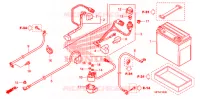 BATTERIE pour Honda FOURTRAX 420 RANCHER AT PS de 2010