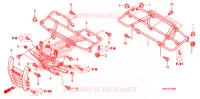 SUPPORT pour Honda FOURTRAX 420 RANCHER AT PS de 2010