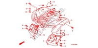 GARDE BOUE AVANT pour Honda FOURTRAX 420 RANCHER 4X4 AT PS CAMO de 2011