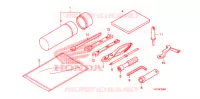 OUTIL pour Honda FOURTRAX 420 RANCHER 4X4 AT PS CAMO de 2011