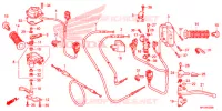 LEVIER DE GUIDON   CABLE   COMMODO pour Honda FOURTRAX 420 RANCHER 4X4 AT PS de 2012