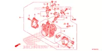CORPS DE PAPILLON pour Honda FOURTRAX 420 RANCHER 4X4 AT PS CAMO de 2013
