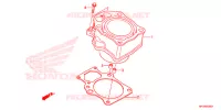 CYLINDRE pour Honda FOURTRAX 420 RANCHER 4X4 AT PS CAMO de 2013