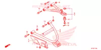 TRIANGLES AVANT pour Honda FOURTRAX 420 RANCHER 4X4 AT PS CAMO de 2013