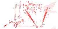 ARBRE A CAMES   SOUPAPE pour Honda FOURTRAX 420 RANCHER 4X4 AT PS de 2014