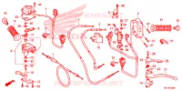LEVIER DE GUIDON   CABLE   COMMODO pour Honda FOURTRAX 420 RANCHER 4X4 AT PS de 2014