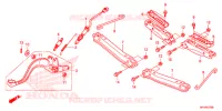 REPOSE PIED   PEDALE pour Honda FOURTRAX 420 RANCHER 4X4 AT PS de 2014
