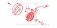 ALTERNATEUR pour Honda FOURTRAX 420 RANCHER 4X4 Electric Shift de 2009