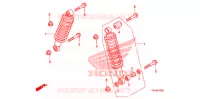 AMORTISSEUR AVANT pour Honda FOURTRAX 420 RANCHER 4X4 Electric Shift de 2010