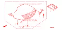 SELLE pour Honda FOURTRAX 420 RANCHER 4X4 Electric Shift de 2010