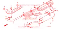 SILENCIEUX D'ECHAPPEMENT pour Honda FOURTRAX 420 RANCHER 4X4 Electric Shift de 2010