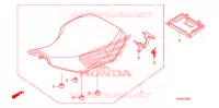 SELLE pour Honda FOURTRAX 420 RANCHER 4X4 PS de 2009